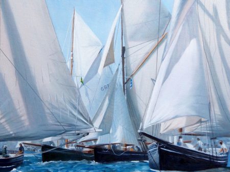 Pilot Cutters, after the Gybe - Sheena Bevis-White For Cheap