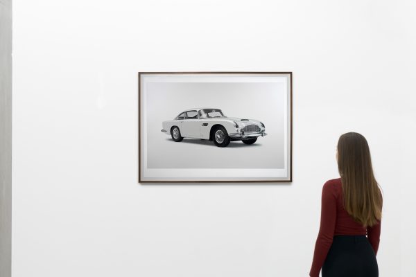 Aston Martin DB5 Vantage - Alan Thornton - Art Screen Print - 3 4 Angle View Online Hot Sale