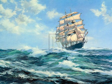 Breaking Out The Royals - Montague Dawson Fashion