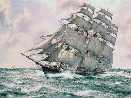 Up Channel II - Montague Dawson Hot on Sale