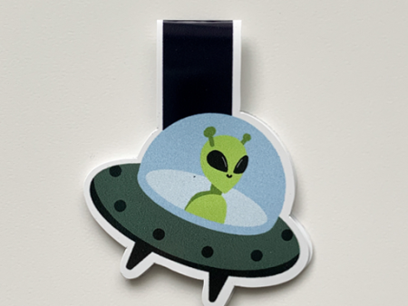 IMPAPER - Alien Spaceship Magnetic Bookmark Online now