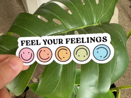 ShopSourSweetener - Feel Your Feelings, Mental Health Sticker Online