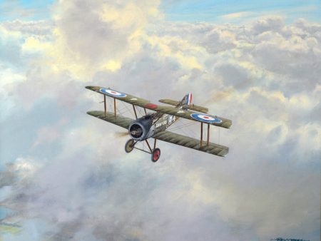 Roy Cross Aviation Art - The Clouds Remember - Sopwith Pup 1918 Supply