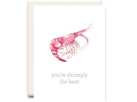 Inkwell Cards - Shrimply the Best | Friendship Greeting Card Discount