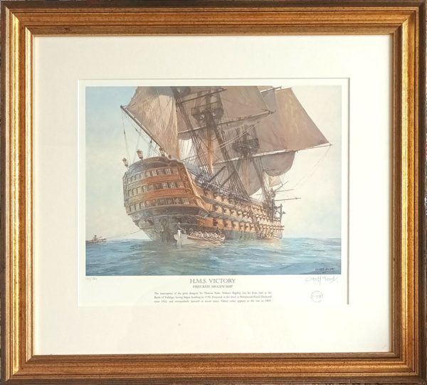 Framing of any Fighting Sail print on paper Discount