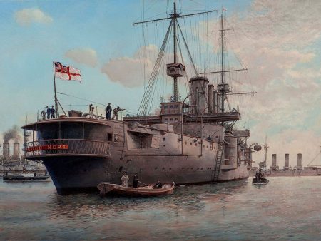 HMS Good Hope - Paul Wright RSMA on Sale