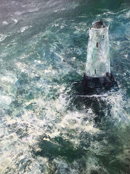 North Sea Lighthouse - Peter Rush For Sale