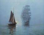 Night Mists - Montague Dawson Hot on Sale