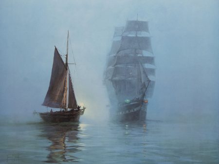 Night Mists - Montague Dawson Hot on Sale