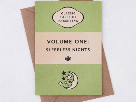 Bookishly - Sleepless Nights Greeting Card Hot on Sale