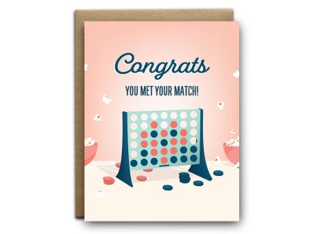 I ll Know It When I See It - Met Your Match Wedding Greeting Card For Cheap