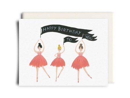 Inkwell Cards - Ballet Birthday | Greeting Card Online Sale