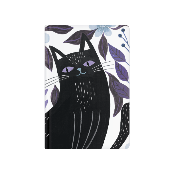 Pierre Belvédère - med notebook - black cat Online Hot Sale