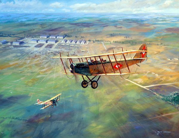 Roy Cross Aviation Art - Curtiss JN-4A “Jenny” For Cheap